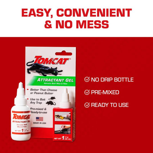 Tomcat Bait Gel For Mice and Rats 1 oz 1 pk