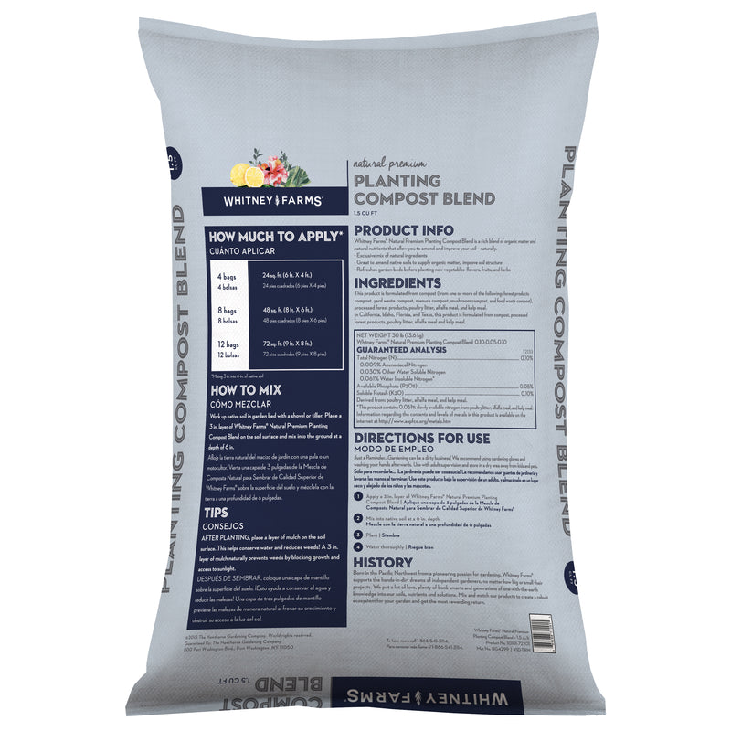 Load image into Gallery viewer, Whitney Farms Natural Premium Organic Soil Enhancer 42.47 L
