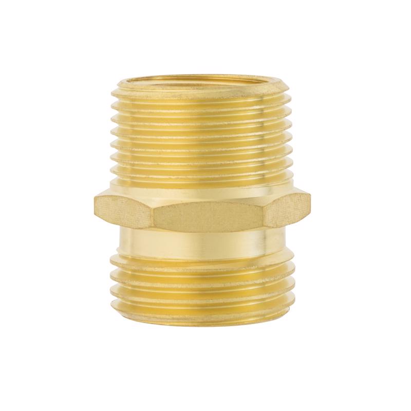 Load image into Gallery viewer, Ace 3/4 in. MHT x 3/4 in. MPT x 1/2 in. FPT in. Brass Threaded Hose Adapter
