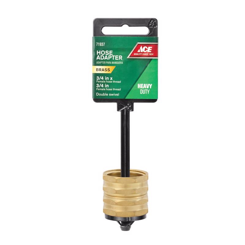 Load image into Gallery viewer, Ace 3/4 in. Brass Threaded Female Hose Coupling
