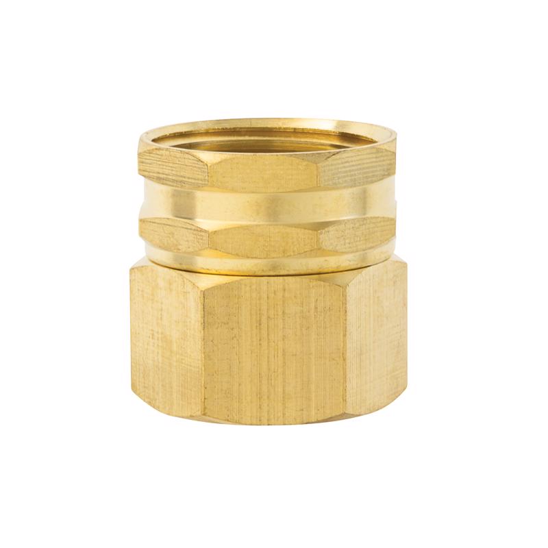 Load image into Gallery viewer, Ace 3/4 in. FHT x 3/4 in. FPT in. Brass Threaded Female Hose Adapter
