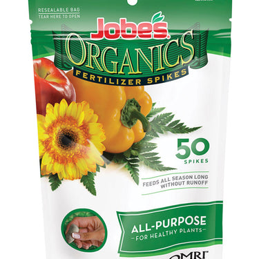 Jobe's Organic Spikes All Purpose Plant Food 50 pk