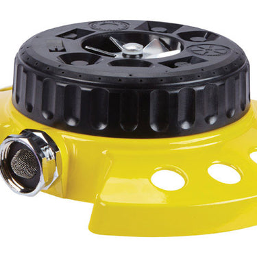 Dramm ColorStorm Metal Sled Base 9-Pattern Turret Sprinkler 575 sq ft 1 pk