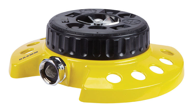 Load image into Gallery viewer, Dramm ColorStorm Metal Sled Base 9-Pattern Turret Sprinkler 575 sq ft 1 pk
