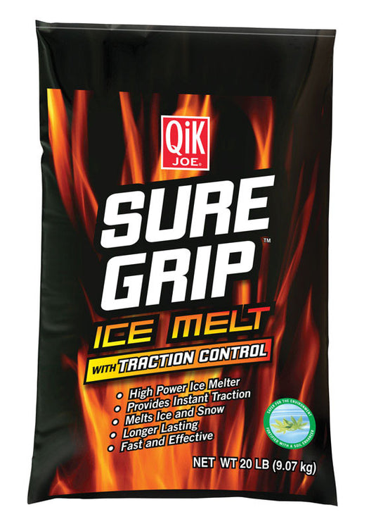 Qik Joe Sure Grip Calcium Chloride/Sodium Chloride Granule Ice Melt 20 lb
