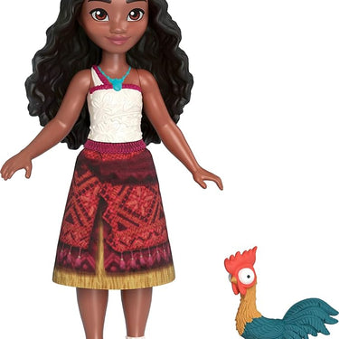 Disney Moana 2 Toys, Moana's Adventure Canoe Playset With 1 Small Doll, 1 Canoe & 10 Accessories