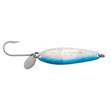 Luhr-Jensen 3.5" Coyote Spoon (Live Image/Neon Blue Side Stripe)