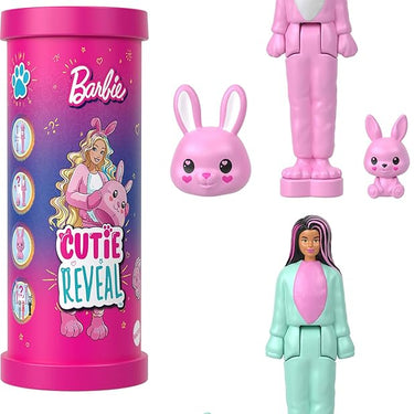Barbie Mini BarbieLand Reveal Dolls 5-Pack, 1.5-inch with Surprise Unboxing, Different Reveals