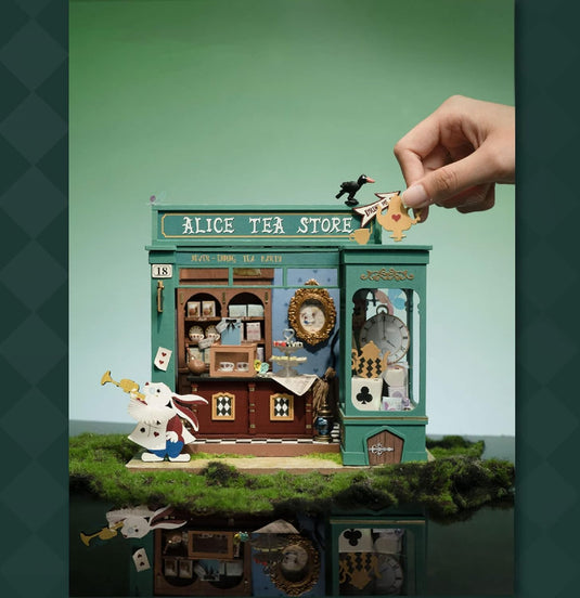 Rolife Alice's Tea Store DIY Miniature House Kit