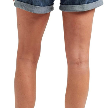 Silver Jeans Co. Boyfriend Mid Rise Shorts (Indigo) Size 25