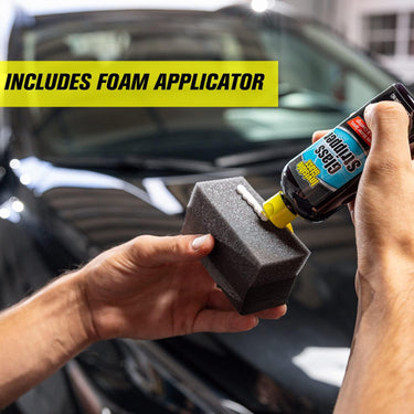 Invisible Glass 3.38-Ounce Glass Stripper Water Spot Remover Kit Eliminates Coatings, Waxes, Oils and More to Polish and Restore Automotive Glass , white