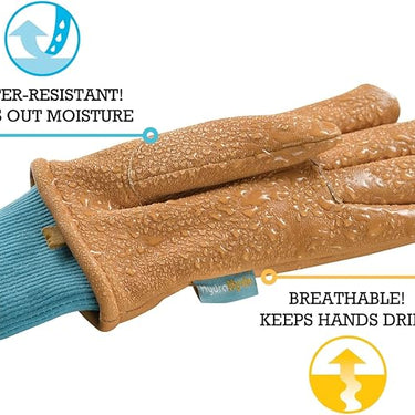 Wells Lamont Women's HydraHyde Winter Gloves (Whiskey Tan) Size L