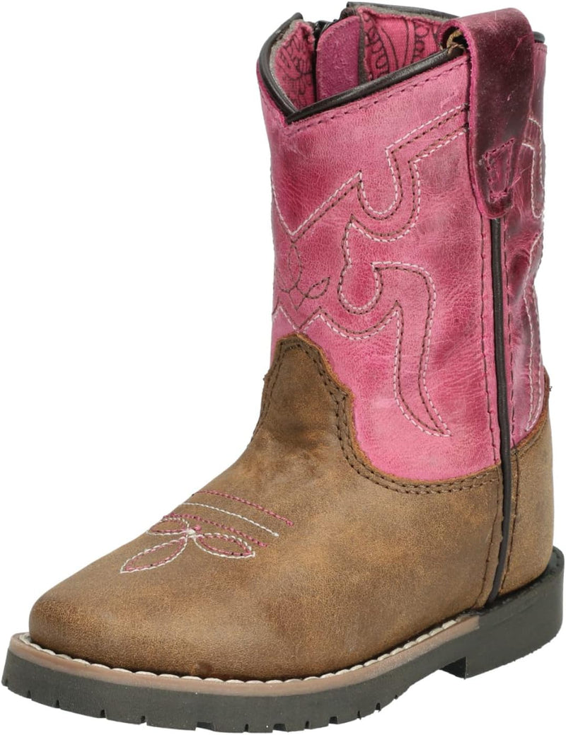 Load image into Gallery viewer, SMOKEY MOUNTAIN TRACIE WESTERN BOOTS YOUTH 4
