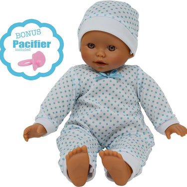 14 inch Soft Body Hispanic Baby Doll