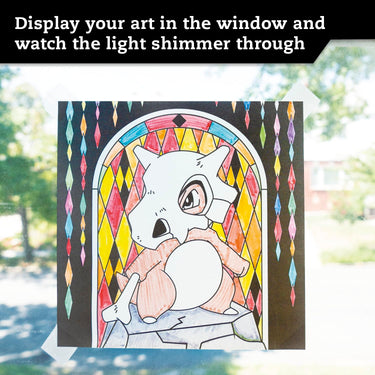 Klutz Pokémon Stained Glass Art Craft Kit