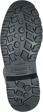 Wolverine Men's Floorhand Waterproof 6" Work Boot (Dark Brown) Size 11M