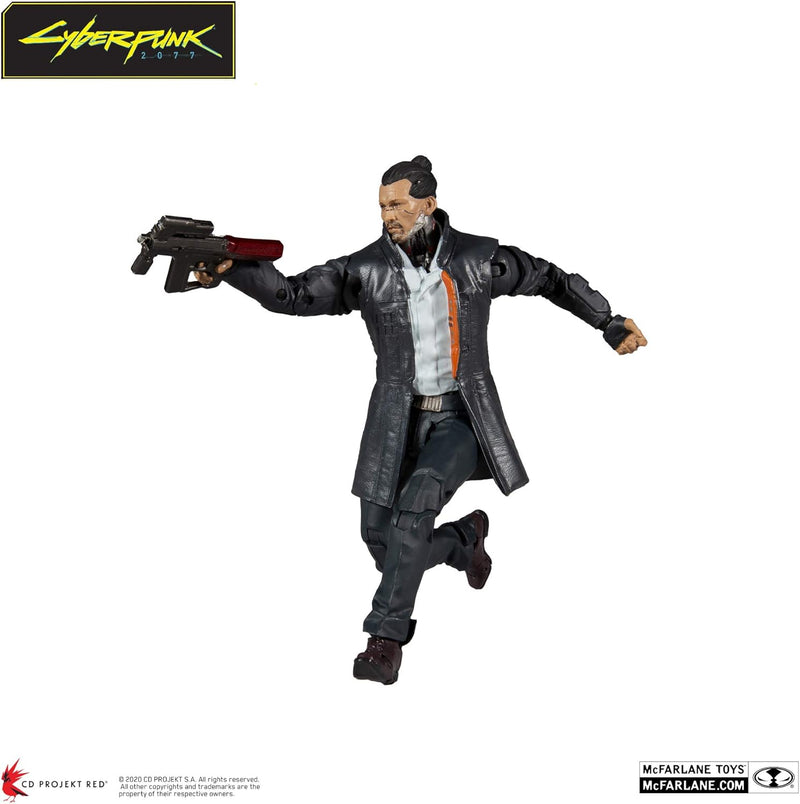 Load image into Gallery viewer, McFarlane Toys Cyberpunk 2077 Takemura Action Figure
