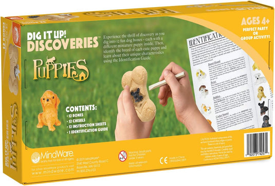 MindWare Dig it Up! Puppies Excavation Kit