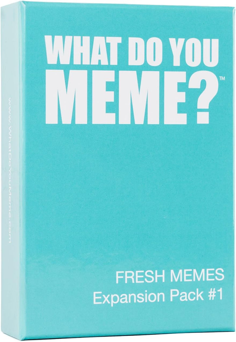 Load image into Gallery viewer, WHAT DO YOU MEME? Fresh Memes #1 Expansion Pack Designed to be Added to Core Game
