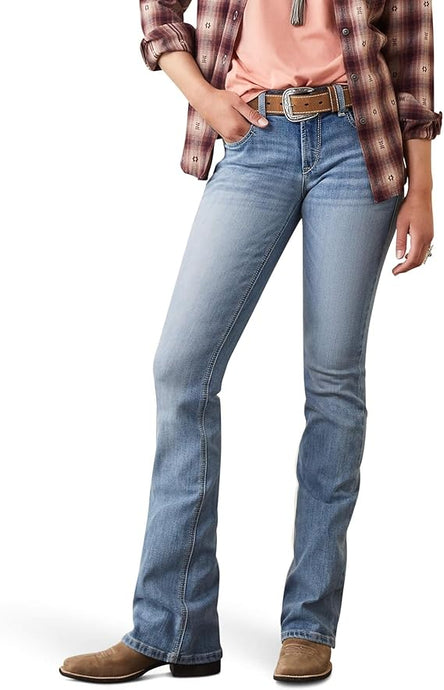 R.E.A.L Brianna Light Wash High Rise Bootcut 31 Long