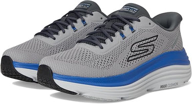 Skechers Slip-ins: Max Cushioning Endeavour (Grey/Blue) Size 13