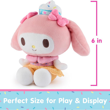 GUND Sanrio Hello Kitty and Friends My Melody Ice Cream Plush