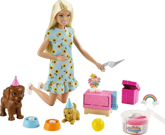Barbie Puppy Party Doll and Playset