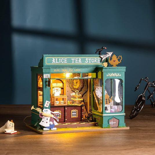 Rolife Alice's Tea Store DIY Miniature House Kit