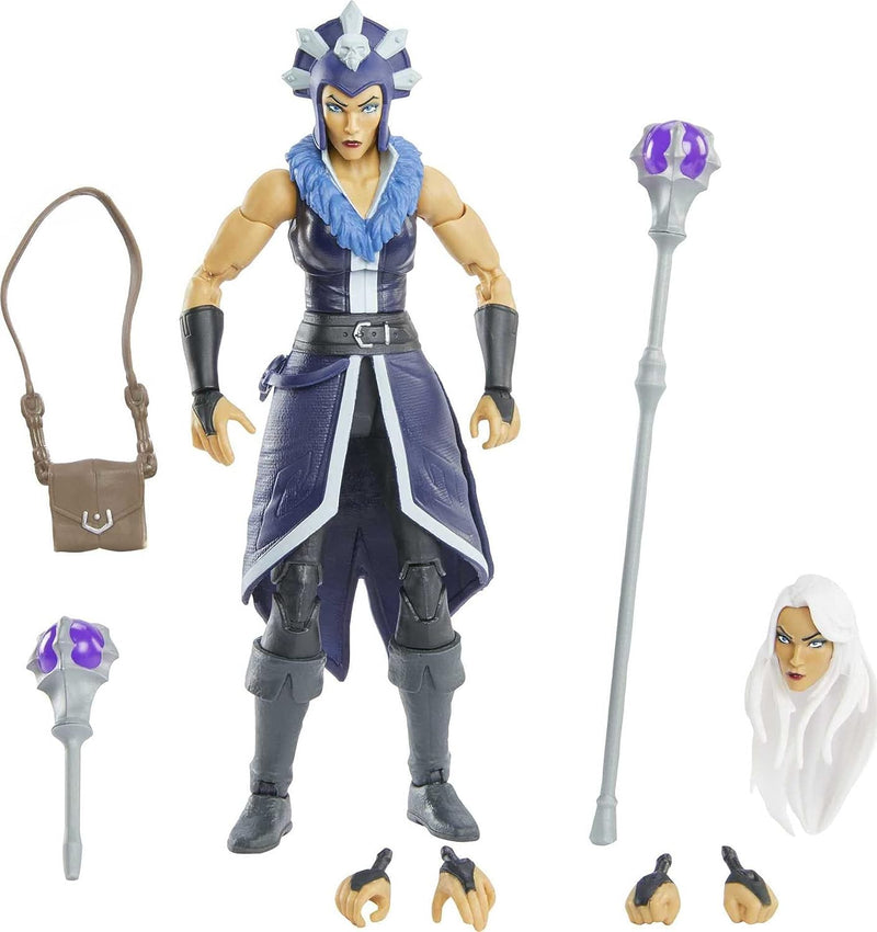 Load image into Gallery viewer, Masters of the Universe Masterverse Collection, Revelation Evil-lyn, 7-in Motu Battle Figures for Storytelling Play
