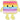 Rainbow Cake Slice