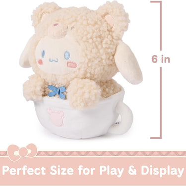 GUND Sanrio Official Hello Kitty and Friends Cinnamoroll Café Latte Teddy Bear Plush