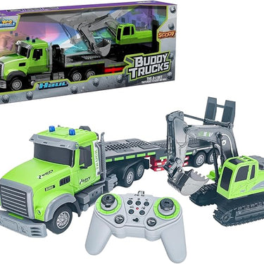 Buddy Trucks Remote Control Construction Set