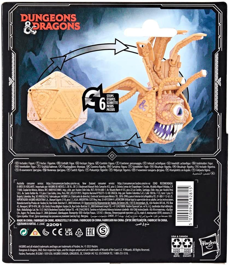 Load image into Gallery viewer, DUNGEONS &amp; DRAGONS Dicelings Beholder Collectible D&amp;D Monster Dice Converting Giant d20 Action Figures Role Playing Dice
