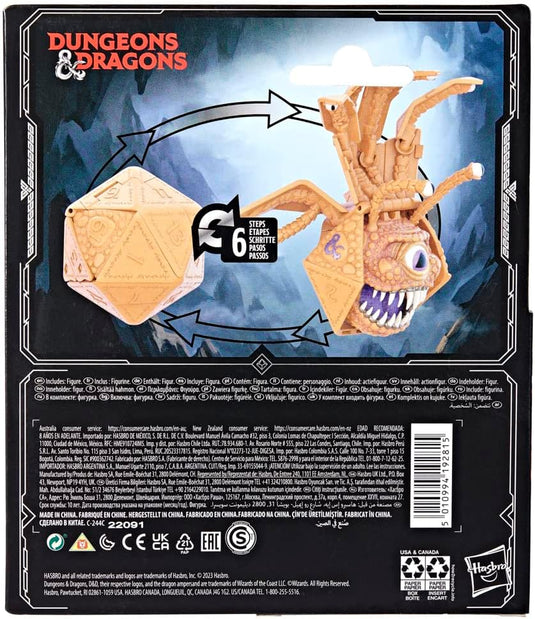 DUNGEONS & DRAGONS Dicelings Beholder Collectible D&D Monster Dice Converting Giant d20 Action Figures Role Playing Dice