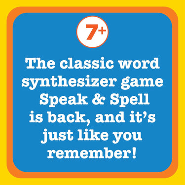 Speak & Spell Electronic Game - Educational Learning Toy