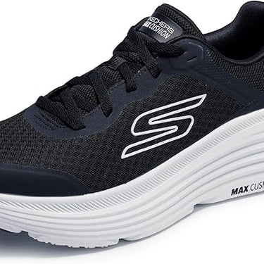 Skechers Men's Max Cushioning Endeavour (Black/White) Size 8 1/2
