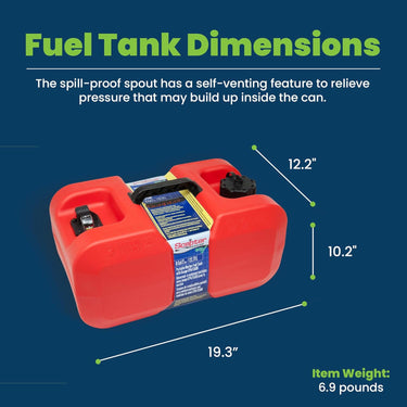 Scepter 6 Gallon Portable Marine Gas Can