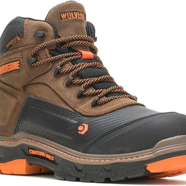 Wolverine Men's Overpass CarbonMAX® 6" Boot (Brown) Size