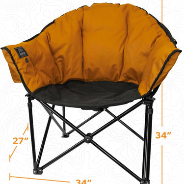 Kuma Lazy Bear Heated Chair Sierra/Black