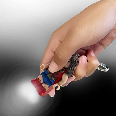 LEGO DC Super Heroes Large 3 Inch Tall Figure Keychain Light - Wonder Women