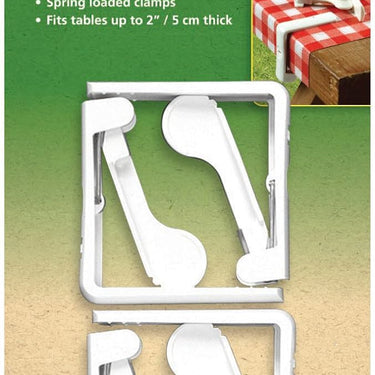 Coghlans Deluxe Tablecloth Clamps (Pk4)