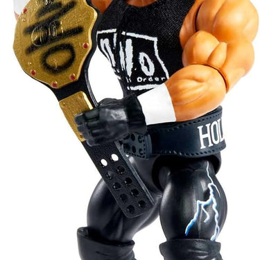 Mattel WWE Superstars Action Figure & Accessories, Series 1 “Hollywood” Hulk Hogan Retro Collectible with Swappable Hands