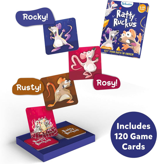 Skillmatics Card Game - Ratty Ruckus