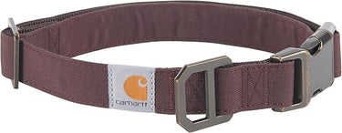Carhartt Nylon Duck Dog Collar (Wine) Size L