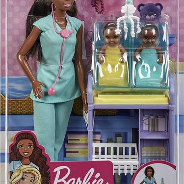 Barbie You Can Be Anything Baby Doctor Doll and Playset