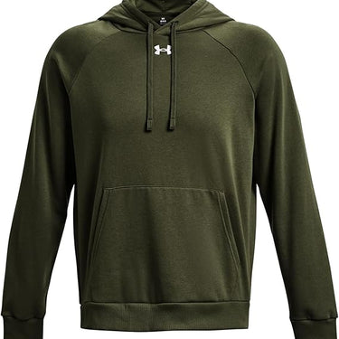 Under Armour Men's Rival Fleece Hoodie (Olive Drab) Sizes M-3XL