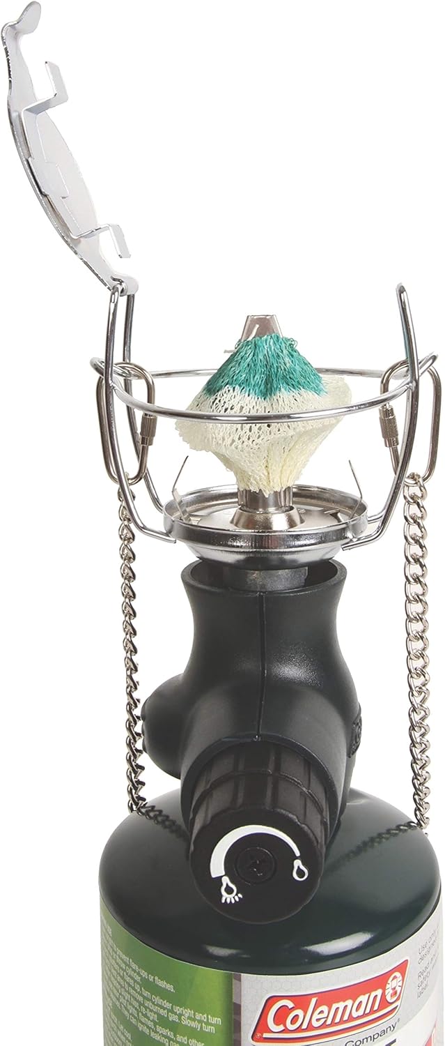 Load image into Gallery viewer, Coleman Compact Propane Lantern, 300 Lumens Gas Lantern with Pressure Control, Adjustable Brightness, &amp; Included Mantle; Lantern for Camping, Tailgating, Emergencies, &amp; Power Outages
