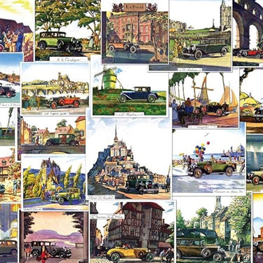 General Motors Touring Europe - 1000 Piece Puzzle