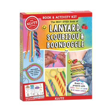 Klutz The Best Ever Book of Lanyard, Scoubidou, and Boondoggle