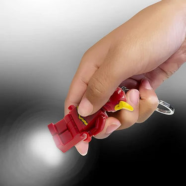 LEGO DC Super Heroes Large 3 Inch Tall Figure Keychain Light - The Flash